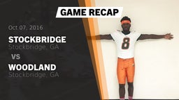 Recap: Stockbridge  vs. Woodland  2016