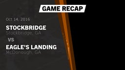 Recap: Stockbridge  vs. Eagle's Landing  2016