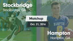 Matchup: Stockbridge vs. Hampton  2016