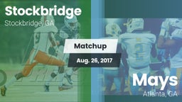 Matchup: Stockbridge vs. Mays  2017