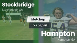 Matchup: Stockbridge vs. Hampton  2017