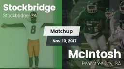 Matchup: Stockbridge vs. McIntosh  2017