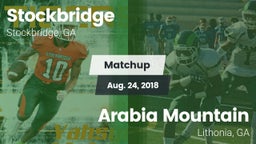 Matchup: Stockbridge vs. Arabia Mountain  2018