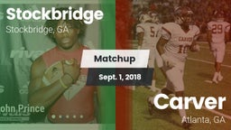 Matchup: Stockbridge vs. Carver  2018