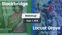 Matchup: Stockbridge vs. Locust Grove  2018