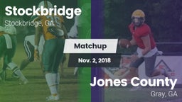 Matchup: Stockbridge vs. Jones County  2018