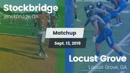 Matchup: Stockbridge vs. Locust Grove  2019