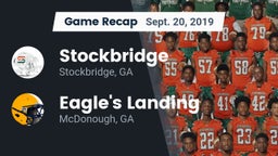 Recap: Stockbridge  vs. Eagle's Landing  2019