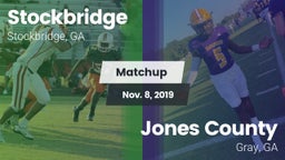 Matchup: Stockbridge vs. Jones County  2019