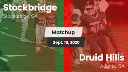 Matchup: Stockbridge vs. Druid Hills  2020