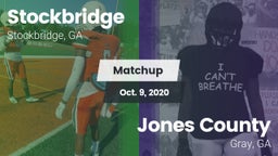 Matchup: Stockbridge vs. Jones County  2020
