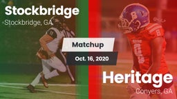 Matchup: Stockbridge vs. Heritage  2020