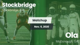 Matchup: Stockbridge vs. Ola  2020