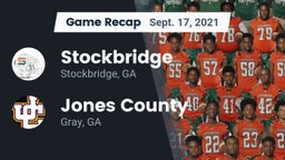 Recap: Stockbridge  vs. Jones County  2021