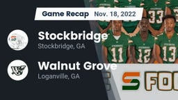 Recap: Stockbridge  vs. Walnut Grove  2022