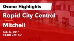 Rapid City Central  vs Mitchell  Game Highlights - Feb 17, 2017