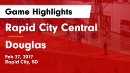 Rapid City Central  vs Douglas  Game Highlights - Feb 27, 2017