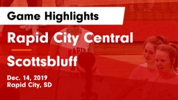 Rapid City Central  vs Scottsbluff  Game Highlights - Dec. 14, 2019