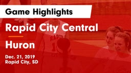 Rapid City Central  vs Huron  Game Highlights - Dec. 21, 2019