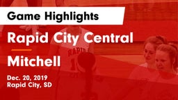 Rapid City Central  vs Mitchell  Game Highlights - Dec. 20, 2019