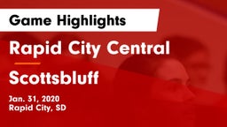 Rapid City Central  vs Scottsbluff  Game Highlights - Jan. 31, 2020