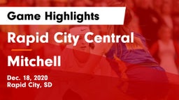 Rapid City Central  vs Mitchell  Game Highlights - Dec. 18, 2020