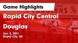 Rapid City Central  vs Douglas  Game Highlights - Jan. 5, 2021