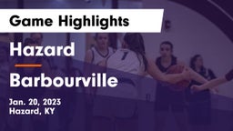 Hazard  vs Barbourville  Game Highlights - Jan. 20, 2023