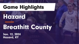 Hazard  vs Breathitt County  Game Highlights - Jan. 12, 2024
