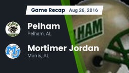 Recap: Pelham  vs. Mortimer Jordan  2016