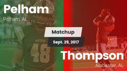 Matchup: Pelham  vs. Thompson  2017