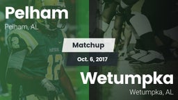 Matchup: Pelham  vs. Wetumpka  2017