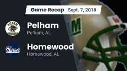 Recap: Pelham  vs. Homewood  2018