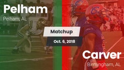 Matchup: Pelham  vs. Carver  2018