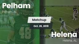 Matchup: Pelham  vs. Helena  2018