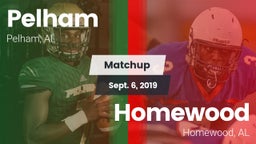 Matchup: Pelham  vs. Homewood  2019