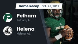 Recap: Pelham  vs. Helena  2019