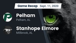 Recap: Pelham  vs. Stanhope Elmore  2020