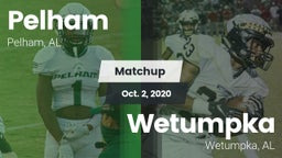 Matchup: Pelham  vs. Wetumpka  2020