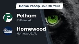 Recap: Pelham  vs. Homewood  2020