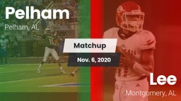 Matchup: Pelham  vs. Lee  2020