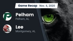 Recap: Pelham  vs. Lee  2020