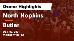 North Hopkins  vs Butler  Game Highlights - Dec. 20, 2021