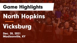 North Hopkins  vs Vicksburg  Game Highlights - Dec. 28, 2021