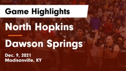 North Hopkins  vs Dawson Springs  Game Highlights - Dec. 9, 2021