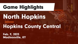 North Hopkins  vs Hopkins County Central  Game Highlights - Feb. 9, 2023
