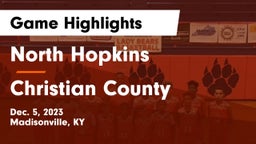 North Hopkins  vs Christian County  Game Highlights - Dec. 5, 2023