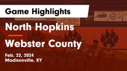 North Hopkins  vs Webster County  Game Highlights - Feb. 22, 2024