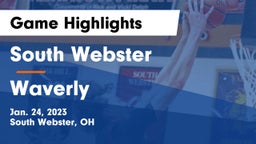 South Webster  vs Waverly  Game Highlights - Jan. 24, 2023