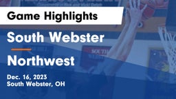 South Webster  vs Northwest  Game Highlights - Dec. 16, 2023